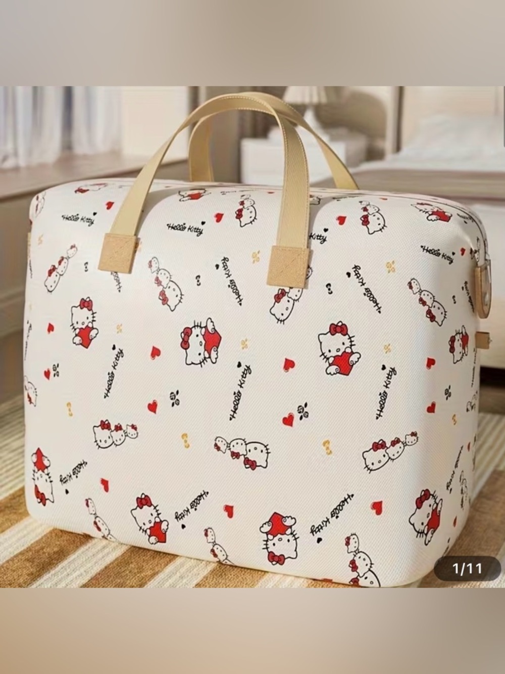 ❤️❤️SANRIO MYSTERY BUNDLE with Hello Kitty Travel Duffle Bag